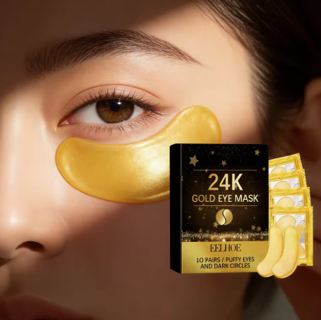 24K gold eye masks